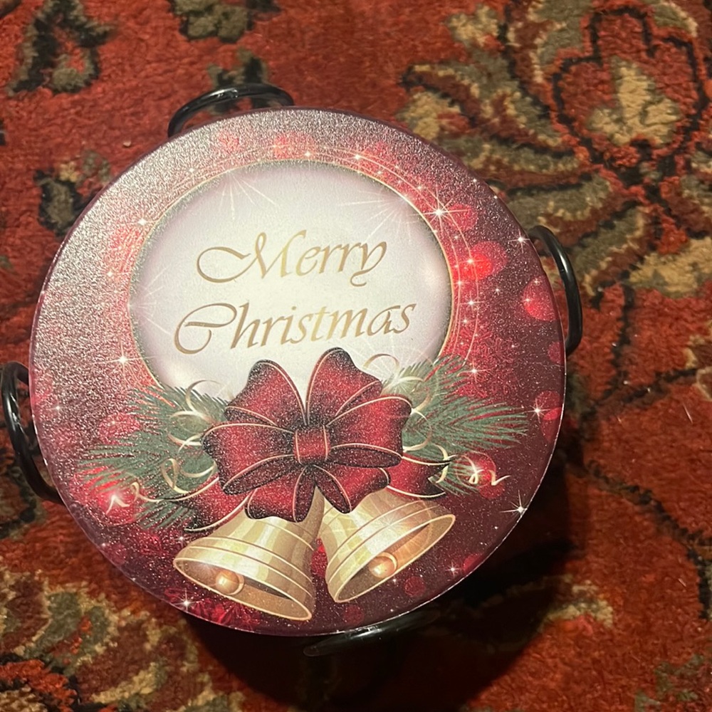 Six Christmas coasters - Picture 1 of 3
